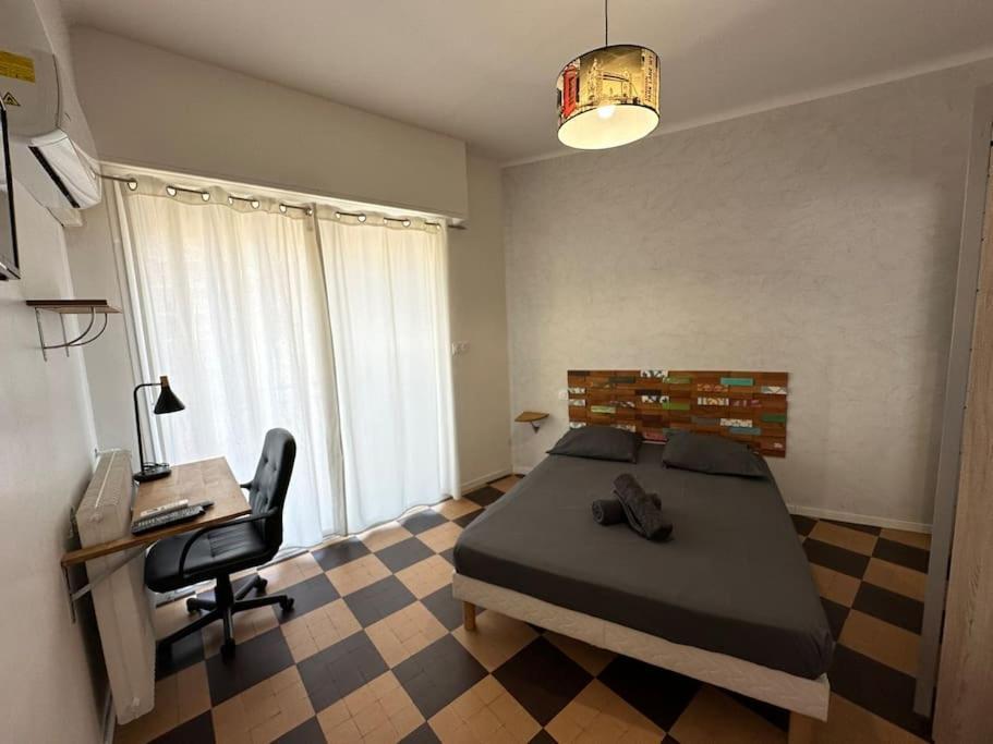 Appartement Avec 4 Chambres Doubles - Proche De La Mer, Des Transports Et De La Promenade Des Anglais Nice Bagian luar foto
