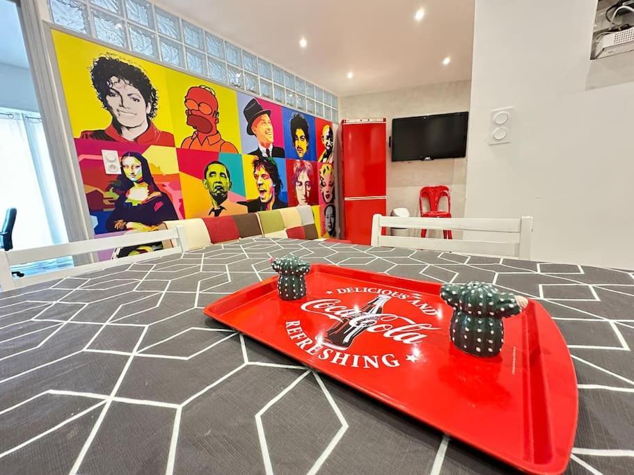 Appartement Avec 4 Chambres Doubles - Proche De La Mer, Des Transports Et De La Promenade Des Anglais Nice Bagian luar foto